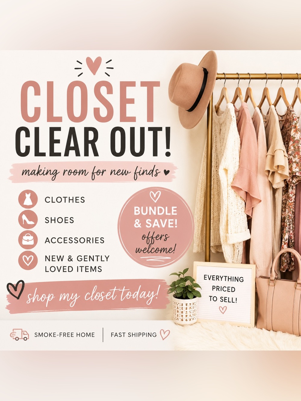 Closet clear out!!